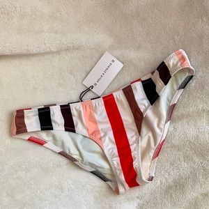 Solid&Striped Elle Bottom in Lipstick Stripe